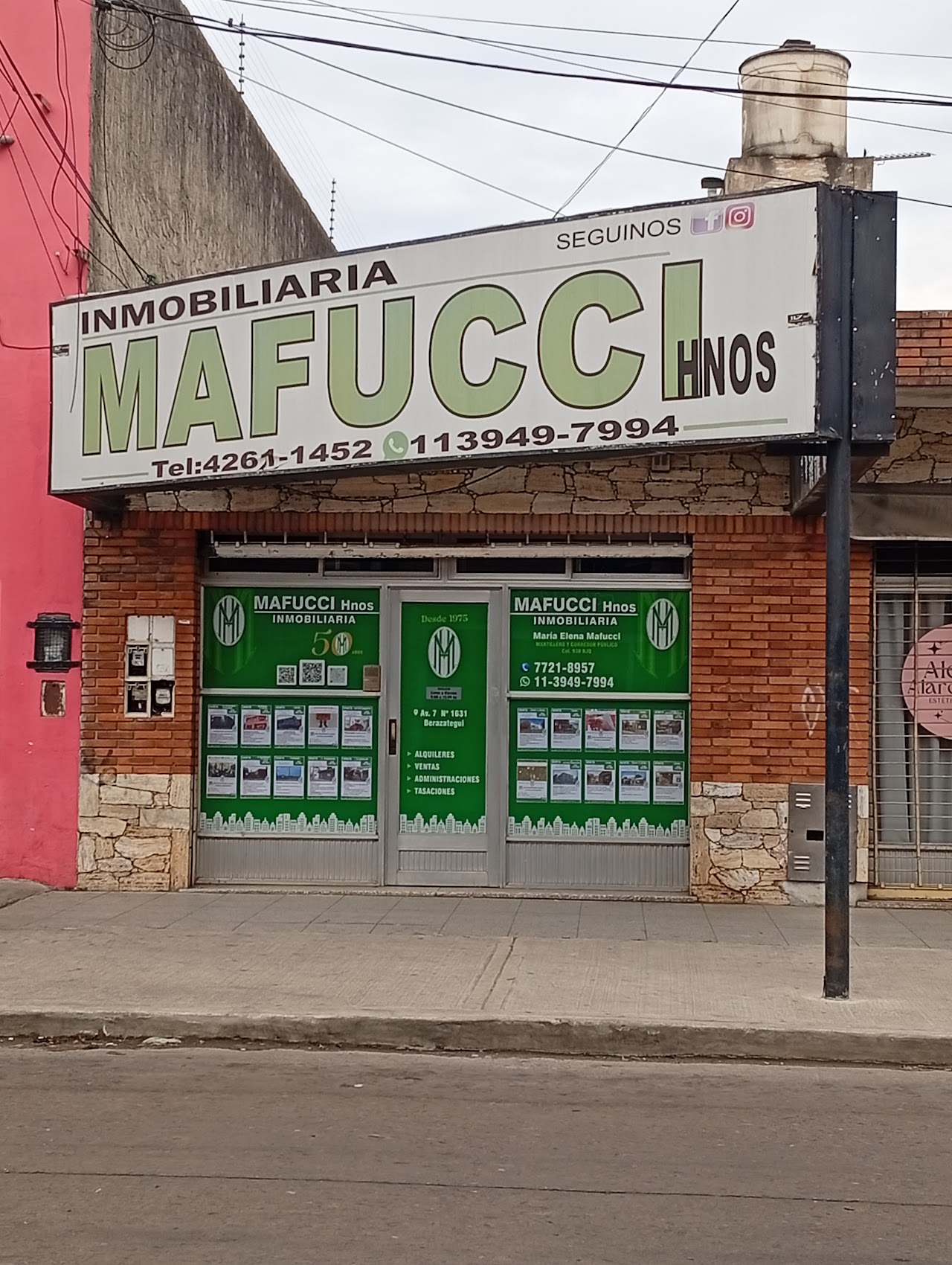 Recepción y mesa de entrada con historia en Mafucci Hnos Inmobiliaria